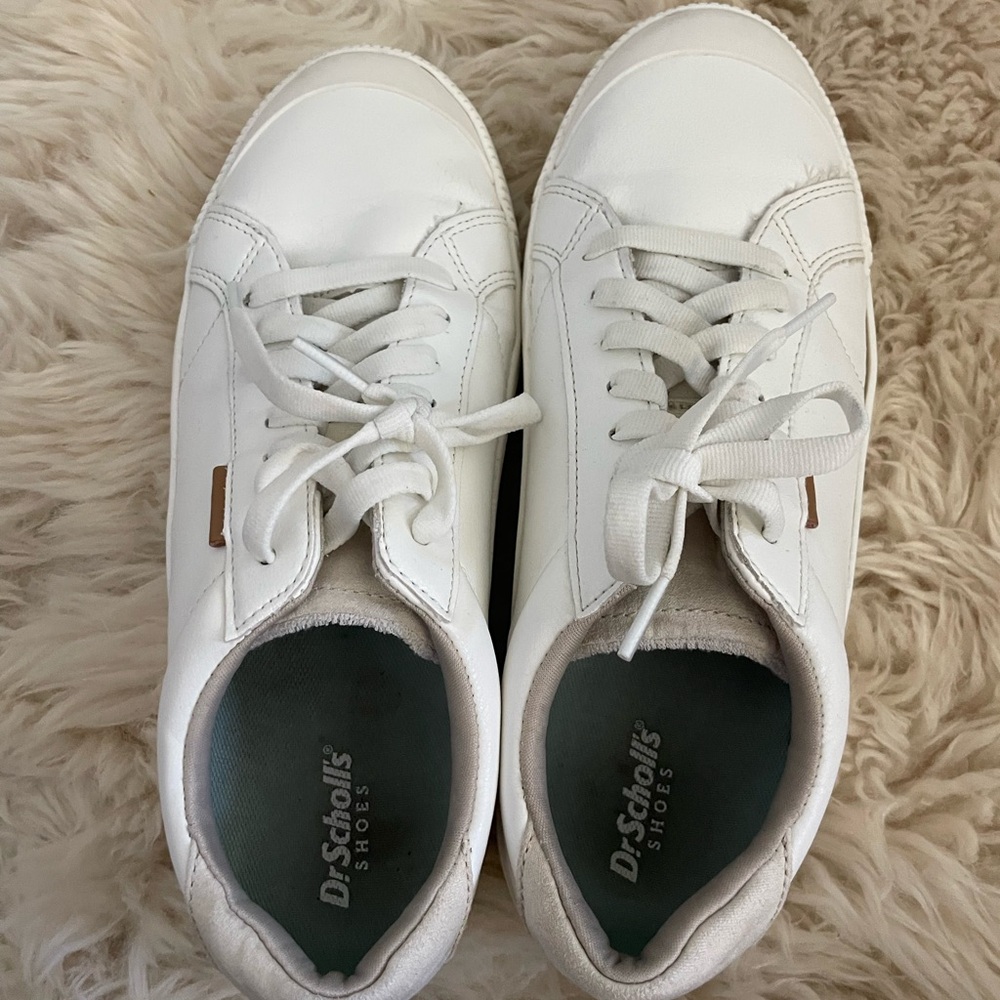 Dr. Scholls Time Off women’s White platform Sneakers 8.5 - Picture 9 of 10